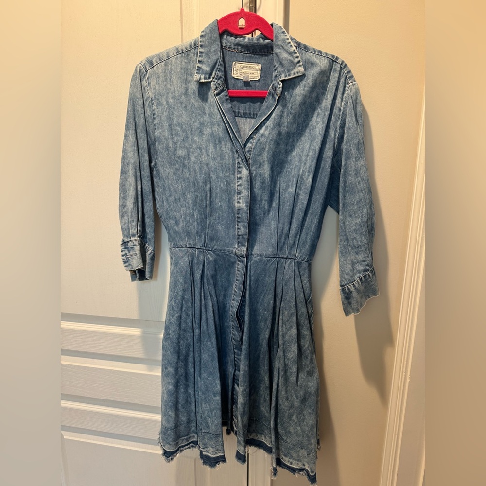 Current/Elliott Blue denim Dress